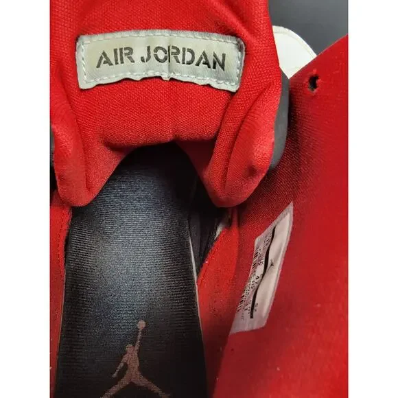 Nike Air Jordan Son Of Mars White-Gym Red-Black Sz 13 [512245-112]